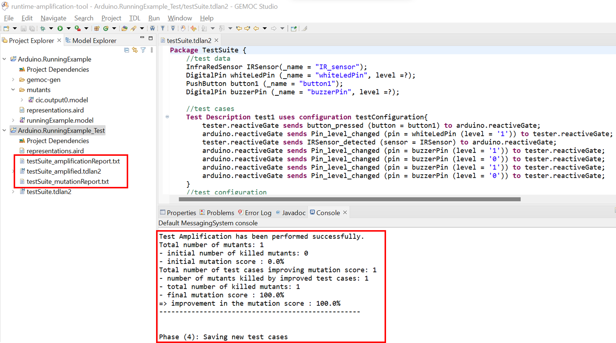 TAMO- Automatic Test Amplification for Executable Models | Faezeh Khorram